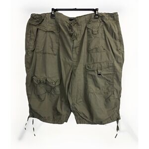 VTG Sean John Cargo Flight Shorts Men's Size 48B Army Green Military Y2K Pockets
